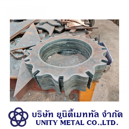 บริการตัดเลเซอร์ พับ ม้วน เหล็ก สเตนเลส พระราม 2 มหาชัย - ยูนิตี้เมททัล - งานตัดแก๊ส สมุทรสาคร